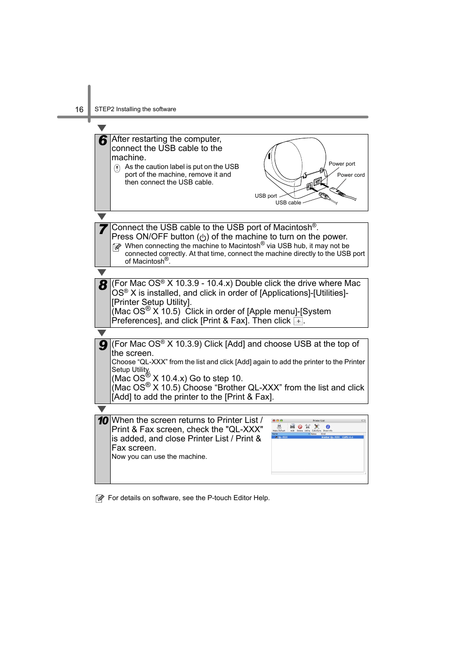 Brother QL-580N User Manual | Page 22 / 100