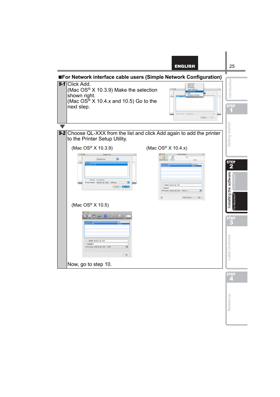 Brother QL-580N User Manual | Page 31 / 100