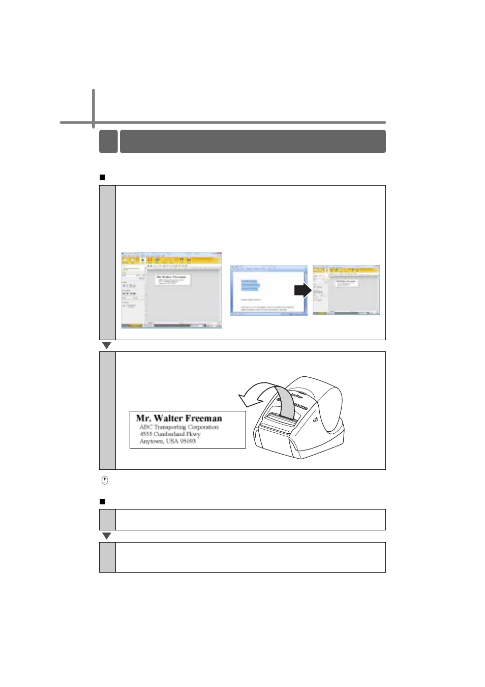 General procedures, 2 general procedures | Brother QL-580N User Manual | Page 36 / 100