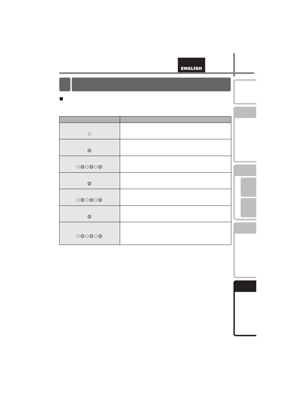 Reference, Led lamp, Refer | Ence, Rence, Step, Ference, 1 led lamp | Brother QL-580N User Manual | Page 39 / 100