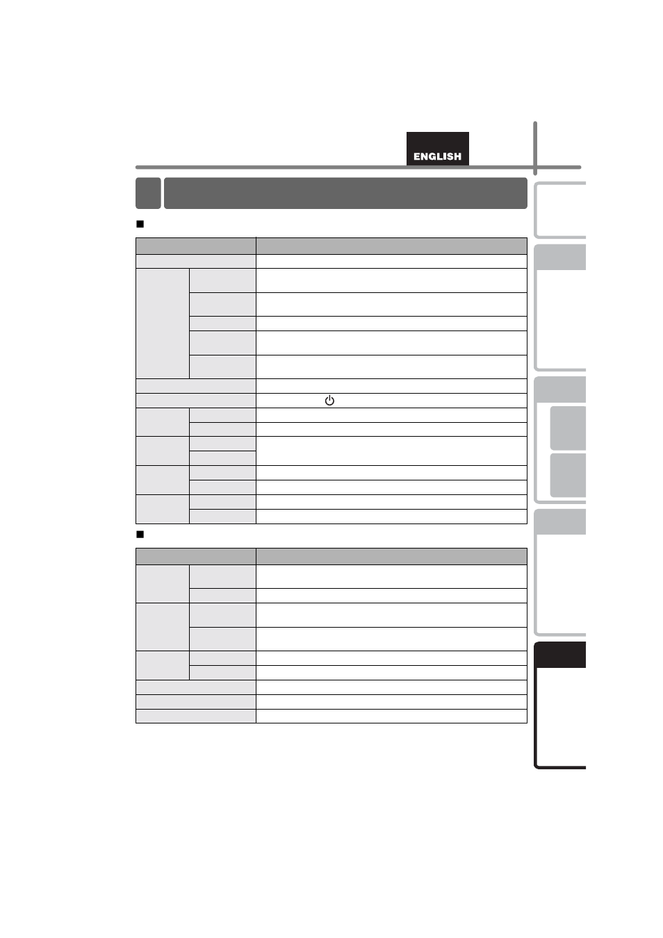Main specifications, 4 main specifications, Product specifications !operating environment | Brother QL-580N User Manual | Page 45 / 100