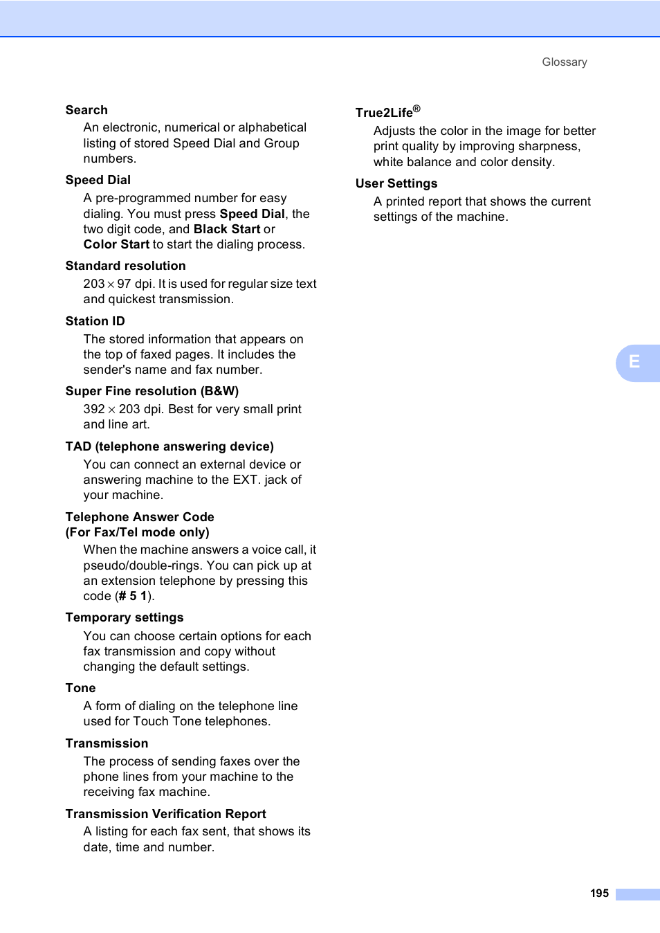 Brother MFC-885CW User Manual | Page 211 / 218