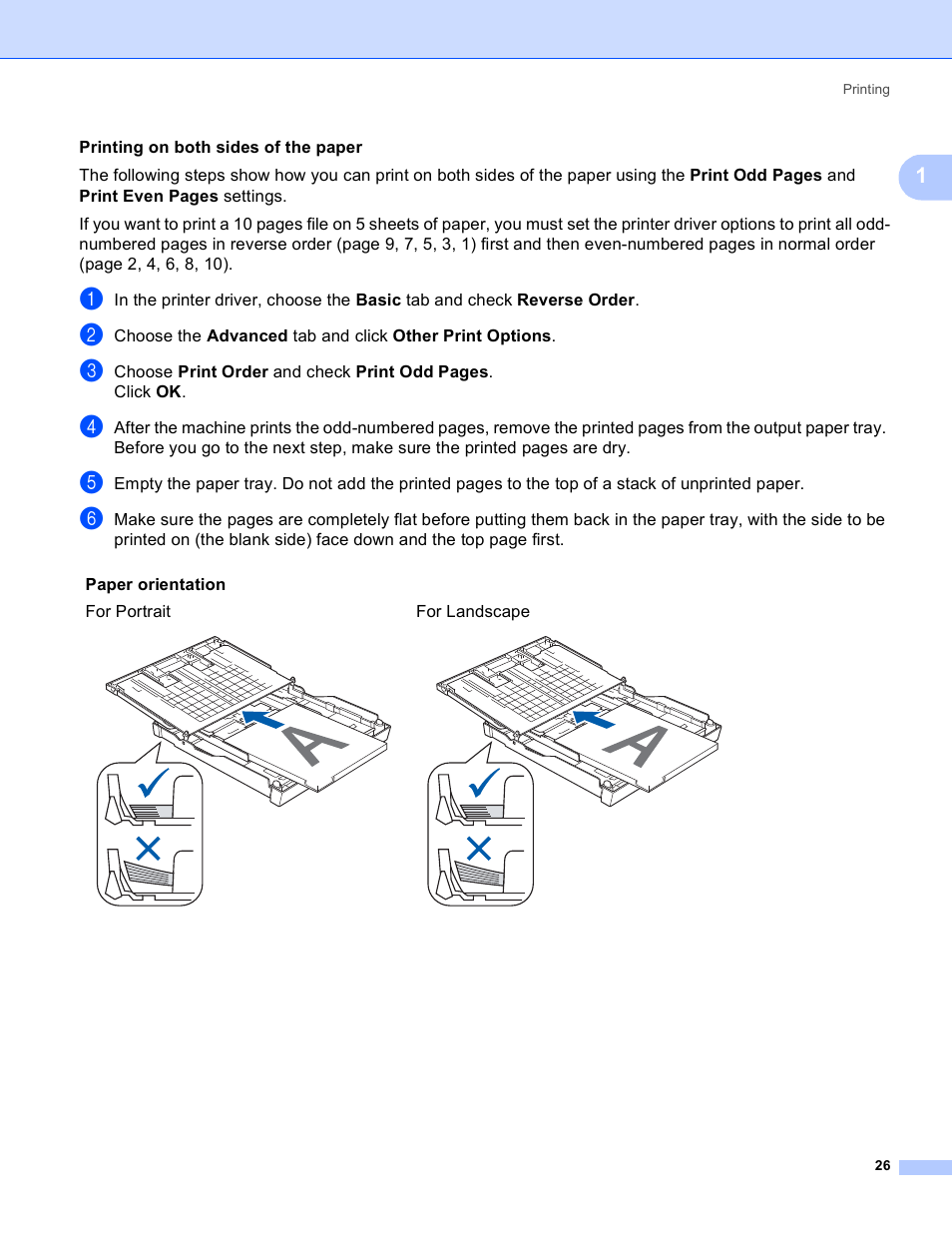Brother MFC-5895CW User Manual | Page 34 / 269