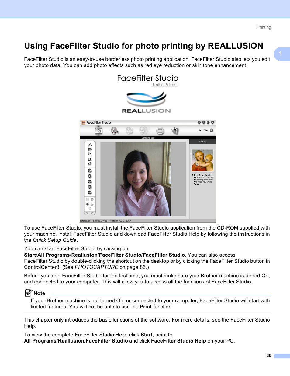 Brother MFC-5895CW User Manual | Page 38 / 269