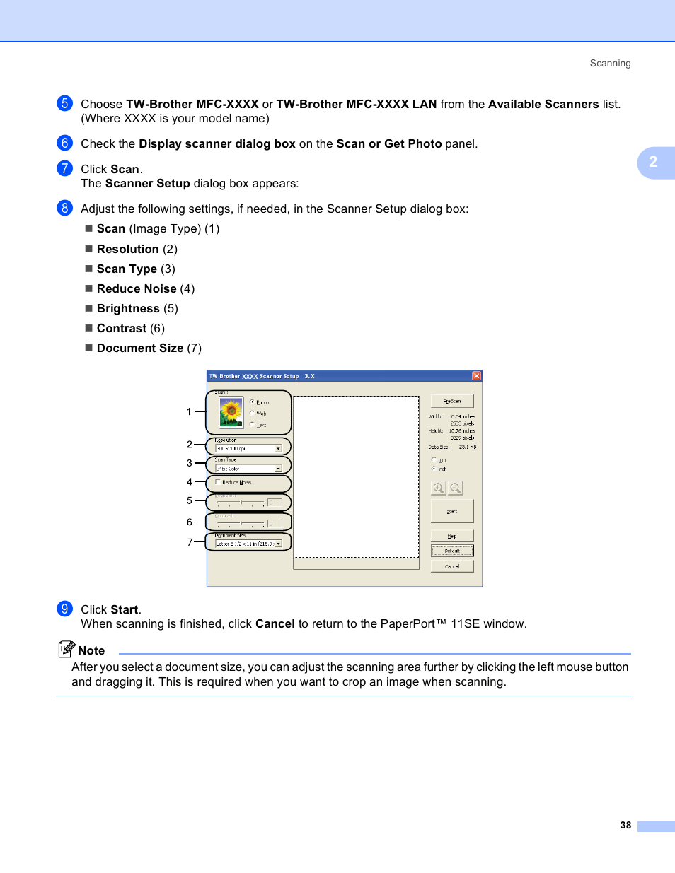 Brother MFC-5895CW User Manual | Page 46 / 269