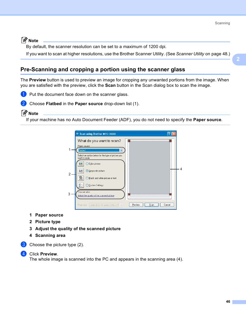 Brother MFC-5895CW User Manual | Page 54 / 269