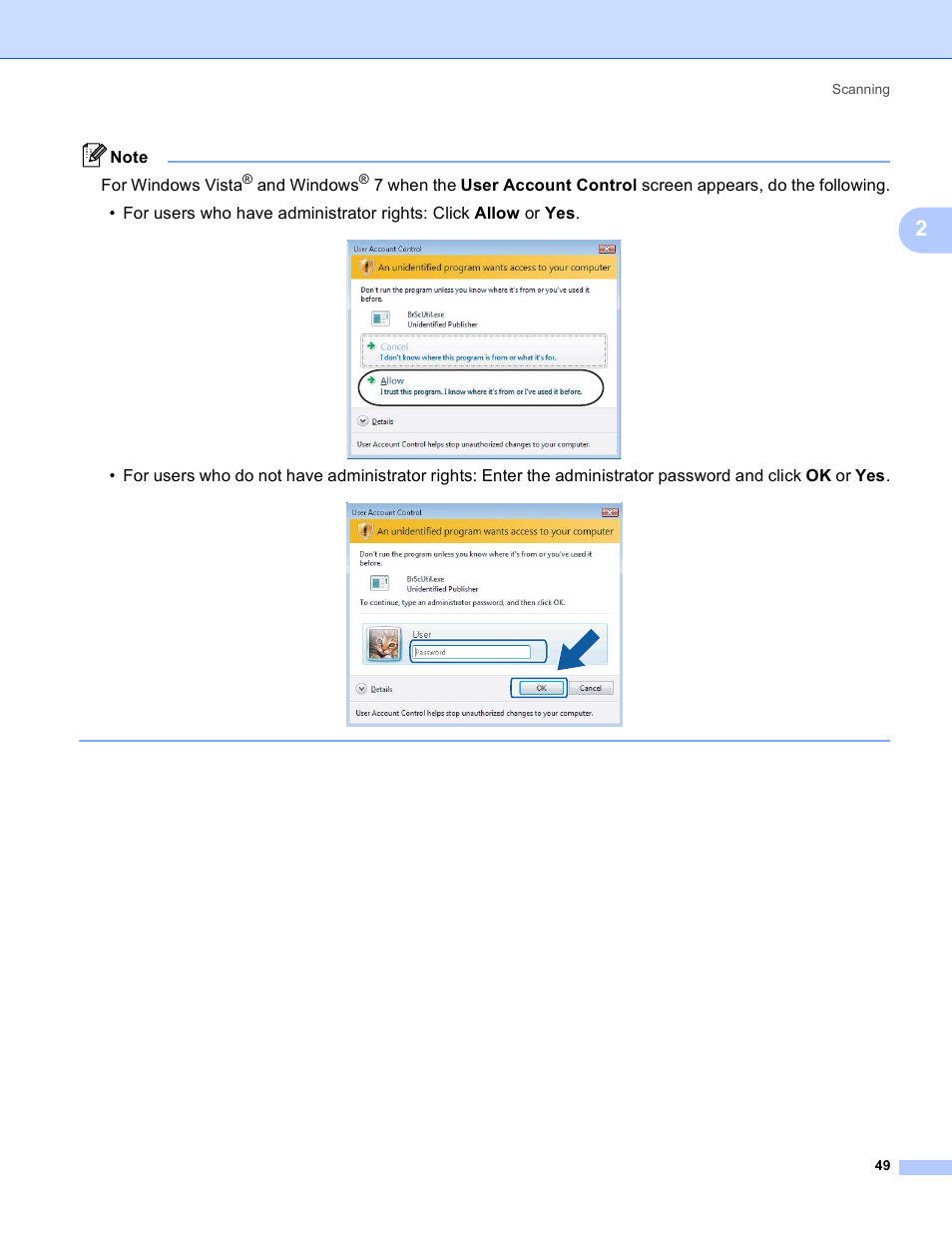 And windows | Brother MFC-5895CW User Manual | Page 57 / 269