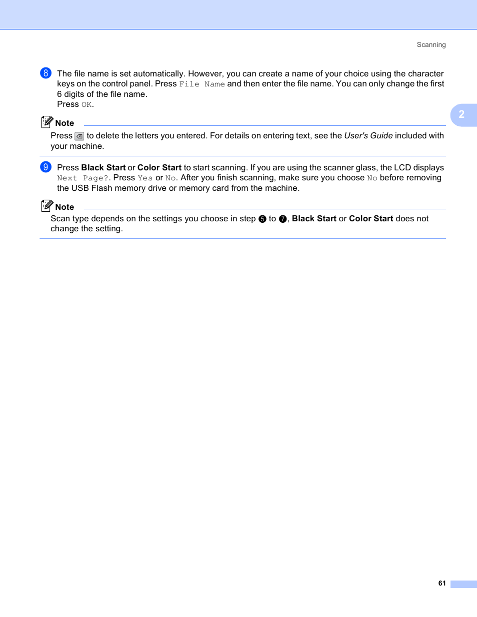 Brother MFC-5895CW User Manual | Page 69 / 269