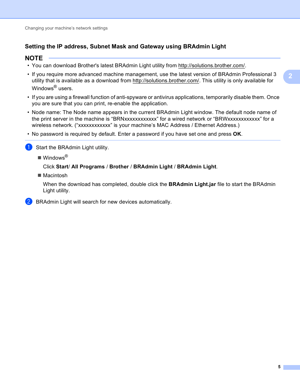 Brother HL-3140CW User Manual | Page 11 / 117