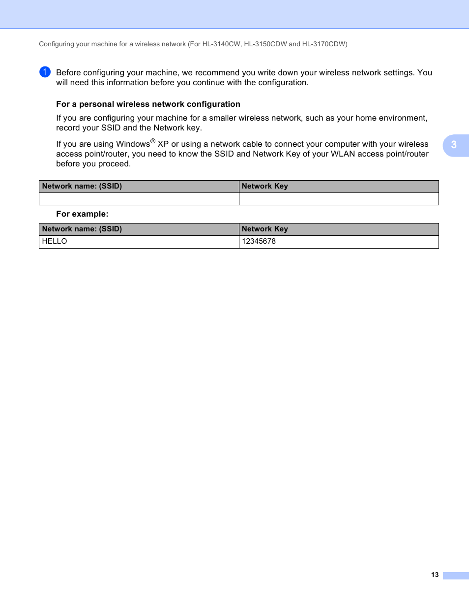 Brother HL-3140CW User Manual | Page 19 / 117