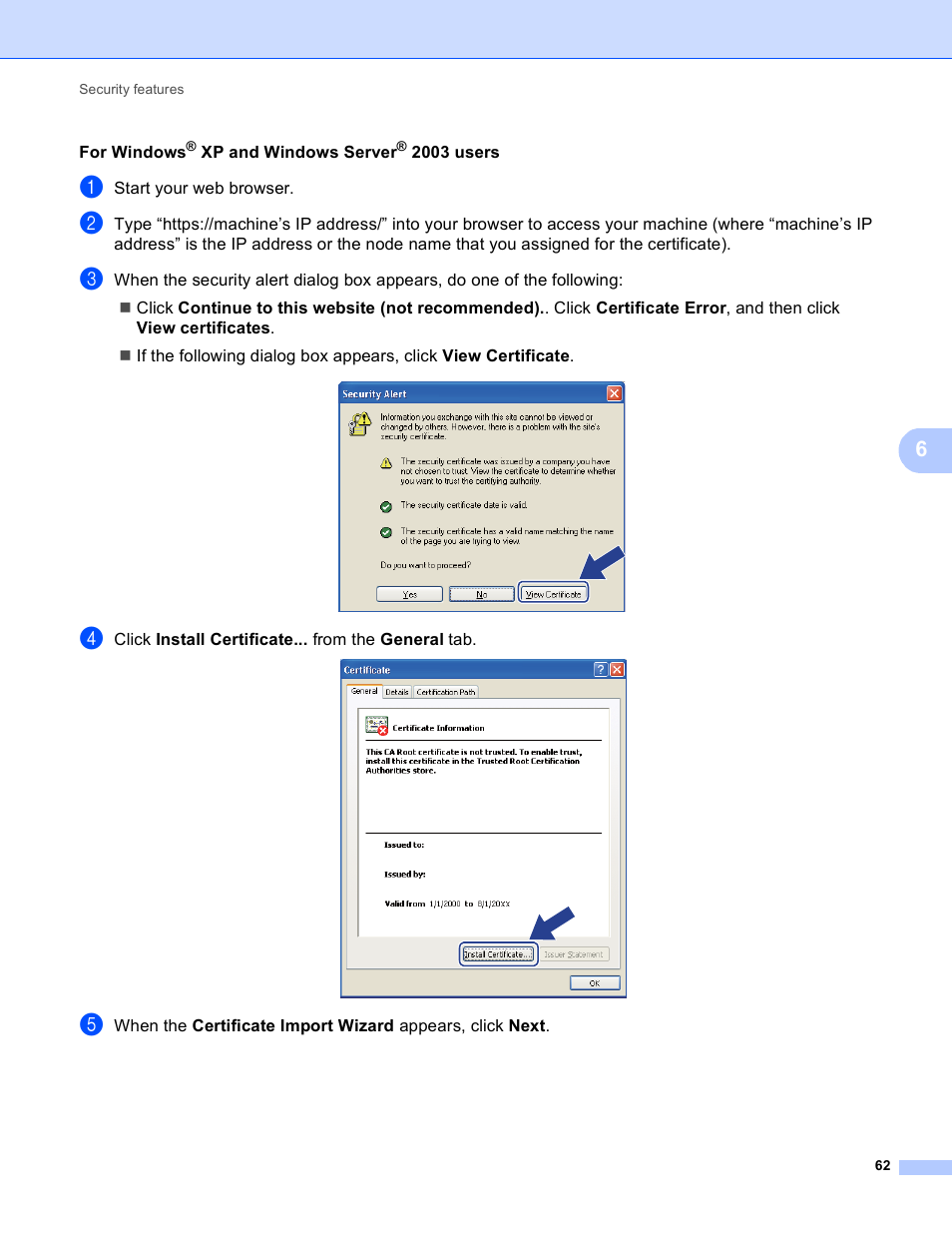 For windows, Xp and windows server | Brother HL-3140CW User Manual | Page 68 / 117