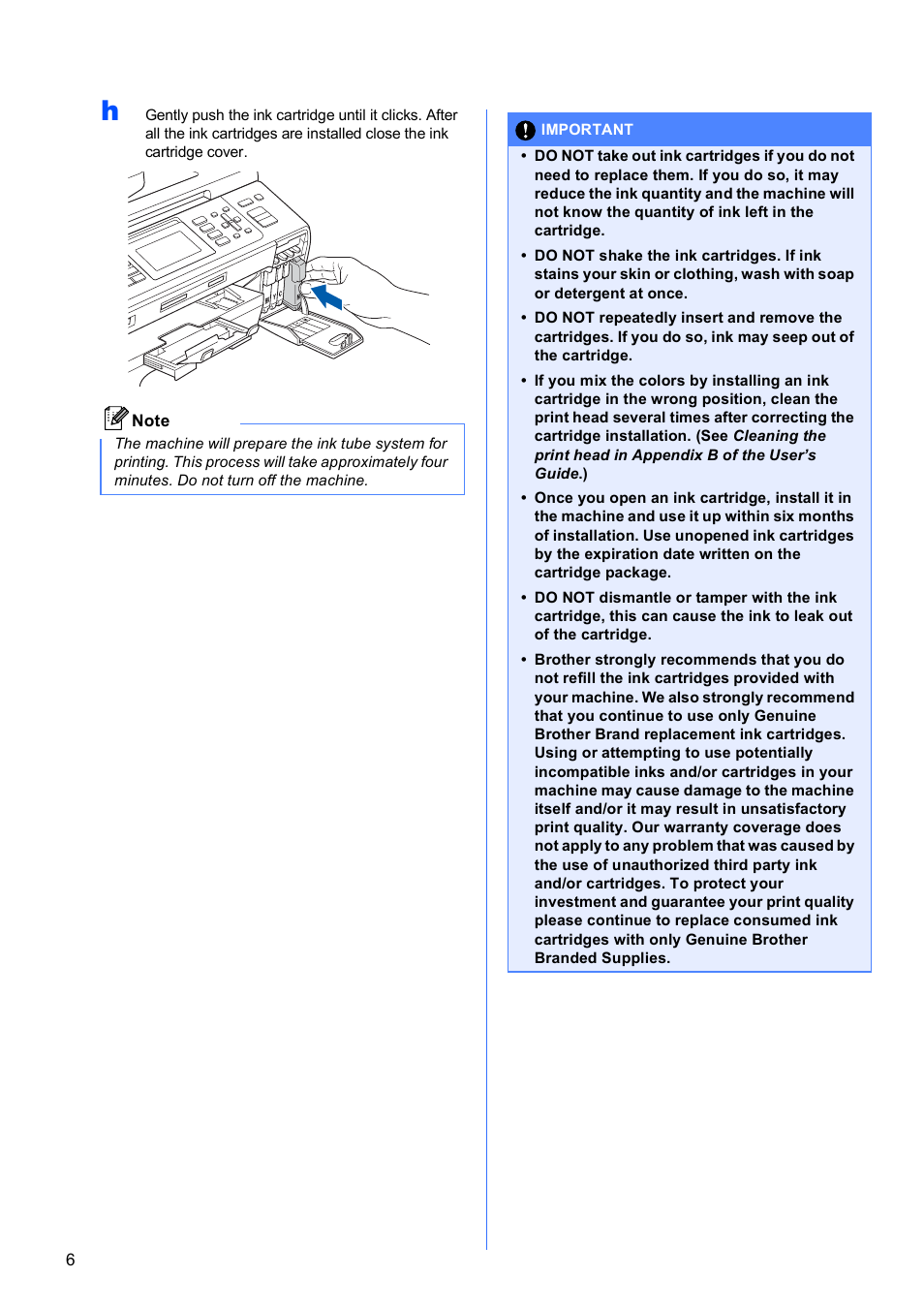 Brother MFC-5895CW User Manual | Page 6 / 46