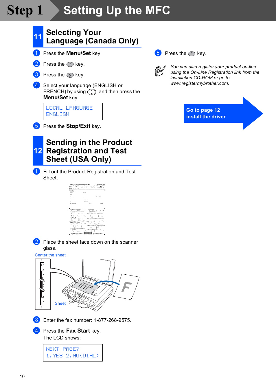 Brother MFC-4420C User Manual | Page 12 / 28