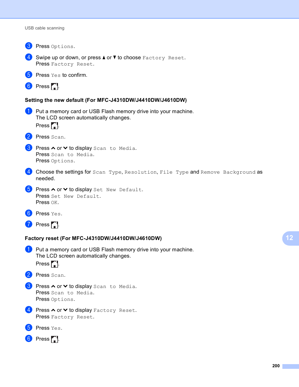 Brother MFC-J4410DW User Manual | Page 208 / 240