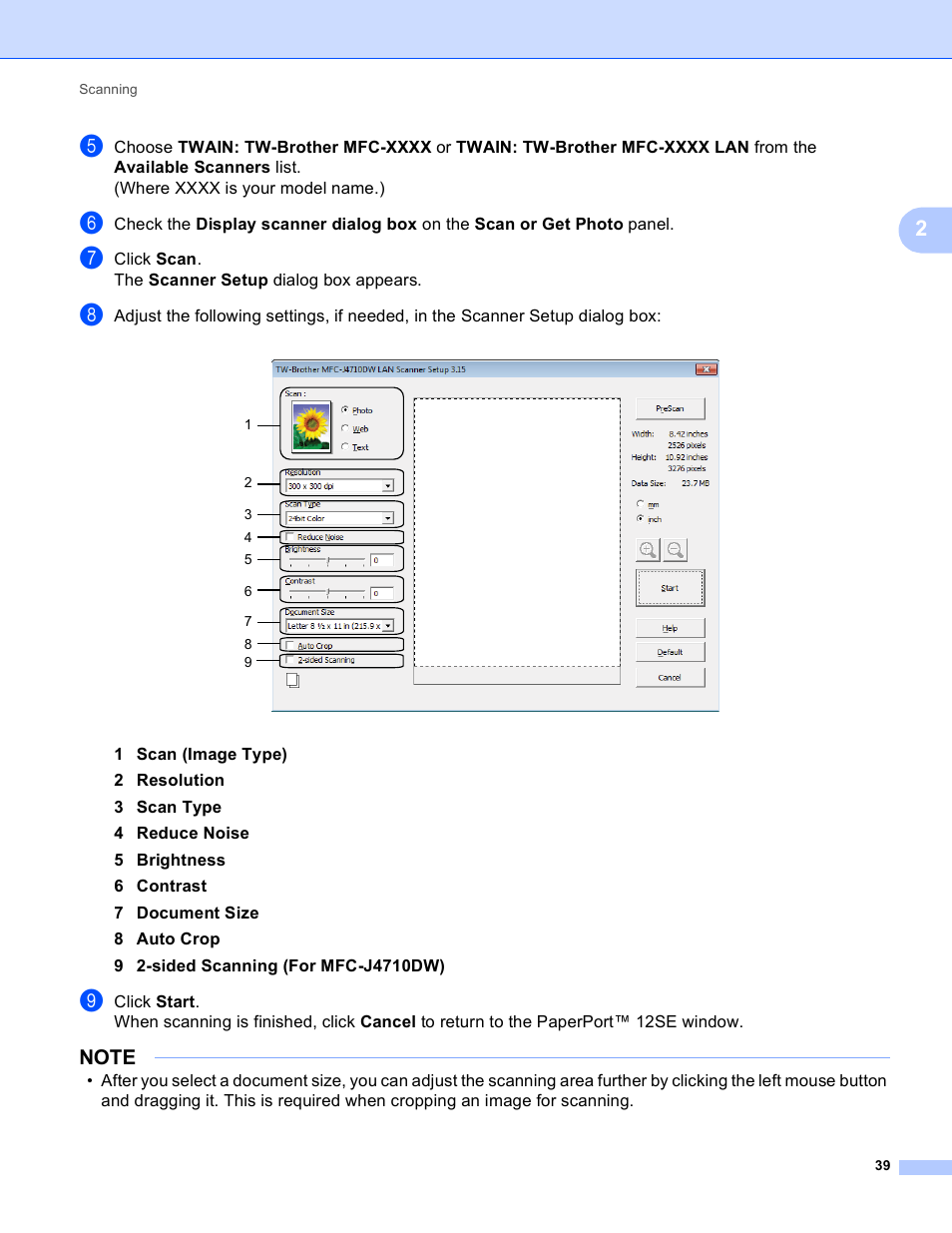 Brother MFC-J4410DW User Manual | Page 47 / 240