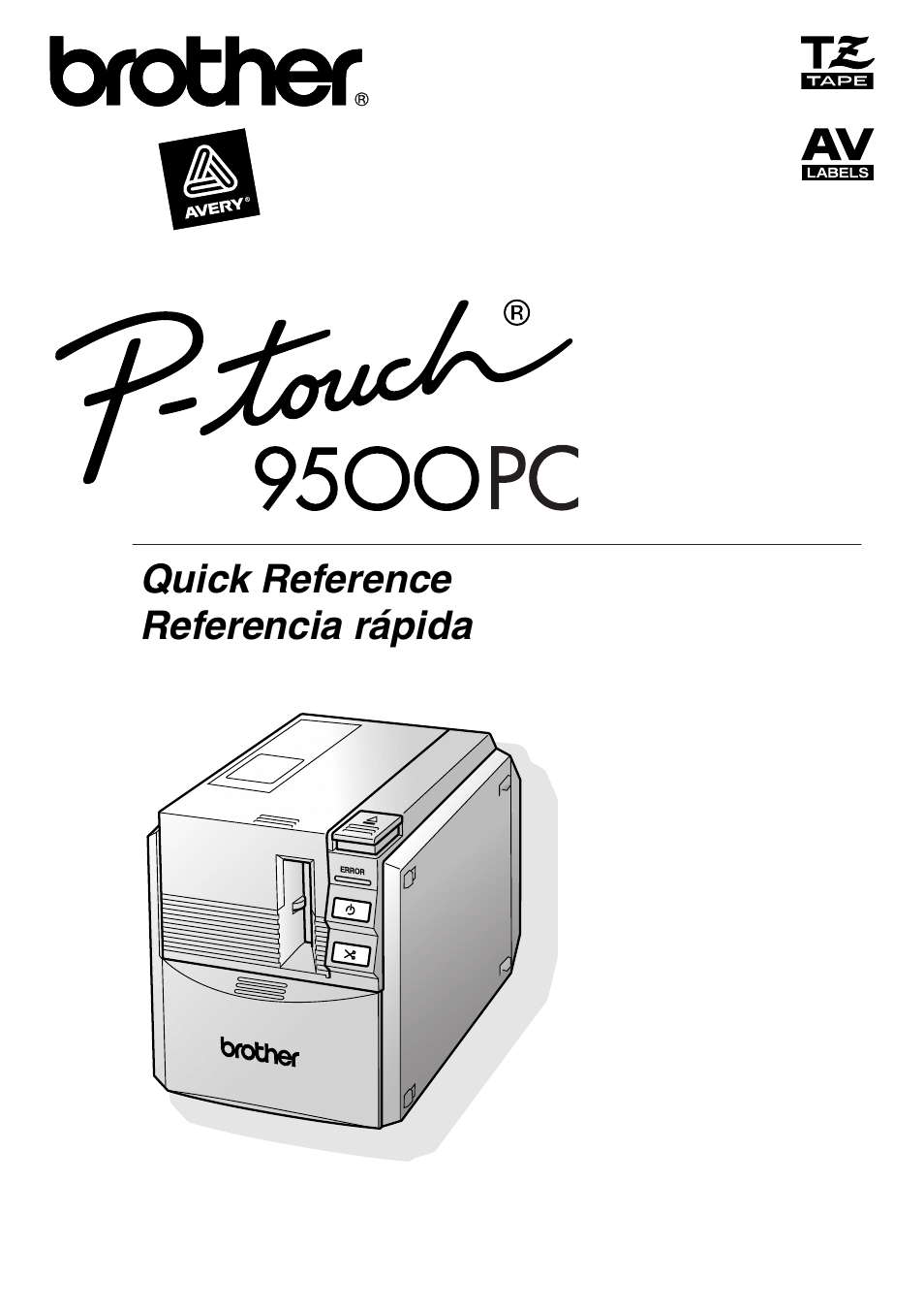 Brother PT-9500PC User Manual | 254 pages