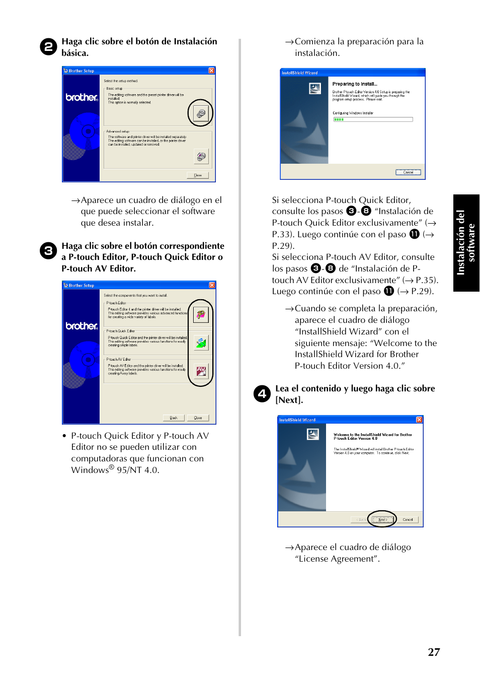 Brother PT-9500PC User Manual | Page 155 / 254