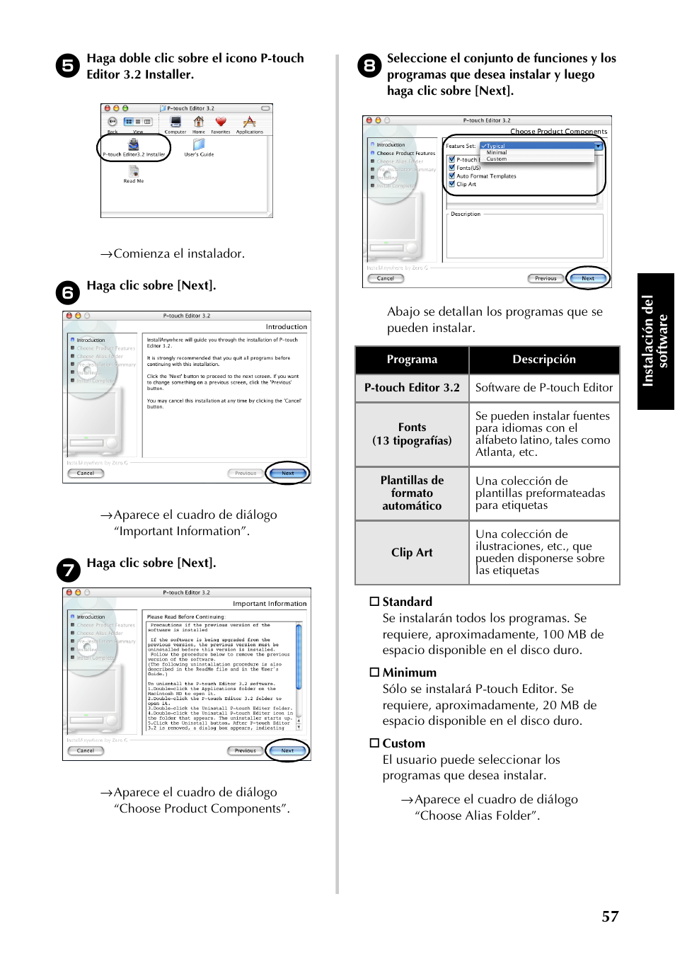 Brother PT-9500PC User Manual | Page 185 / 254