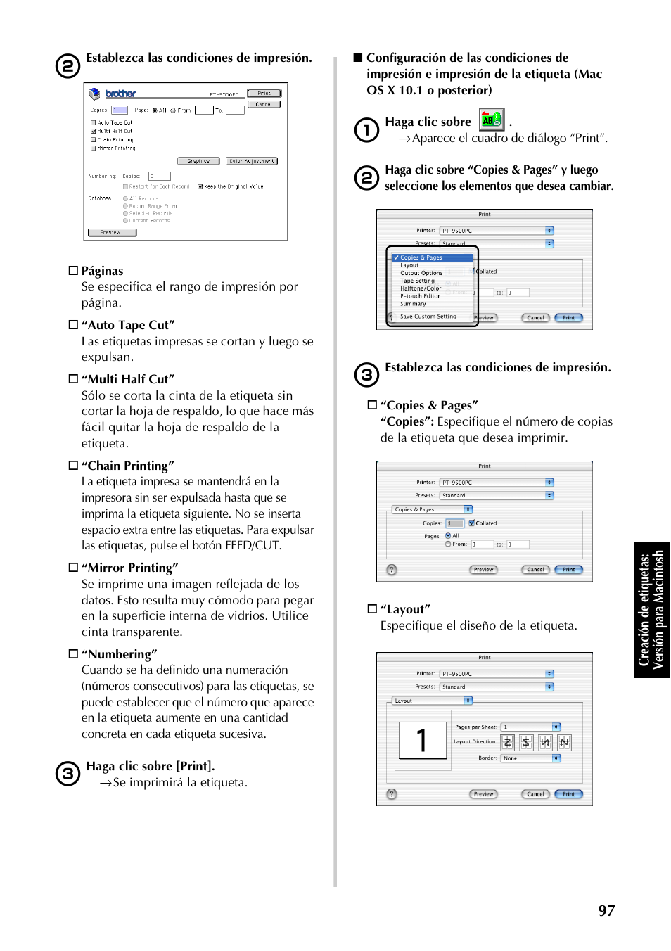 Brother PT-9500PC User Manual | Page 225 / 254