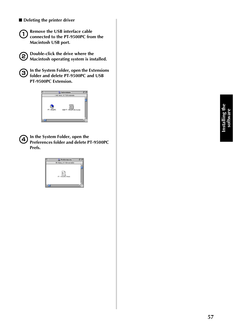 Brother PT-9500PC User Manual | Page 58 / 254