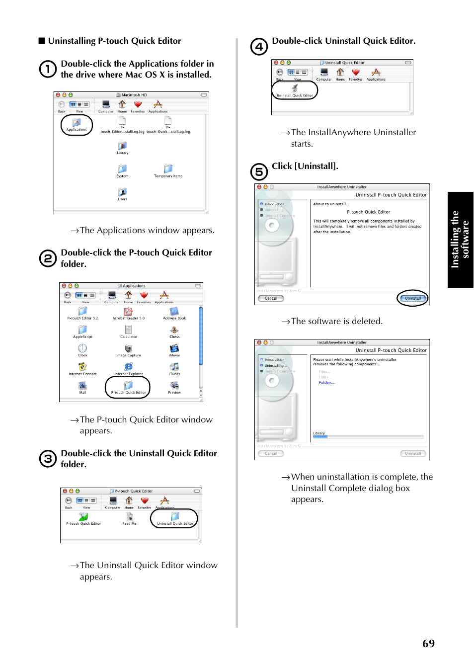 Brother PT-9500PC User Manual | Page 70 / 254