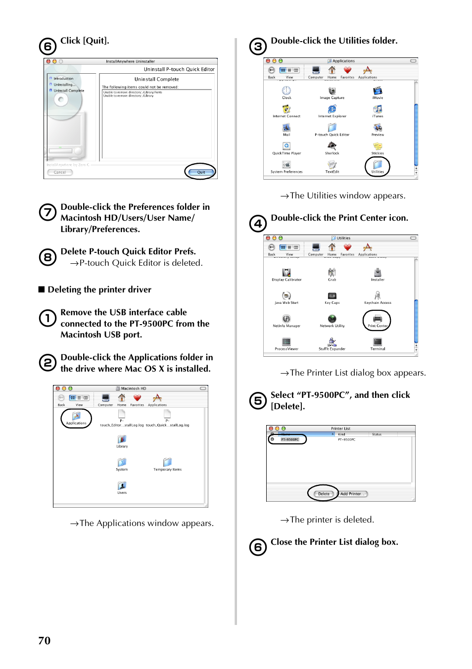 Brother PT-9500PC User Manual | Page 71 / 254