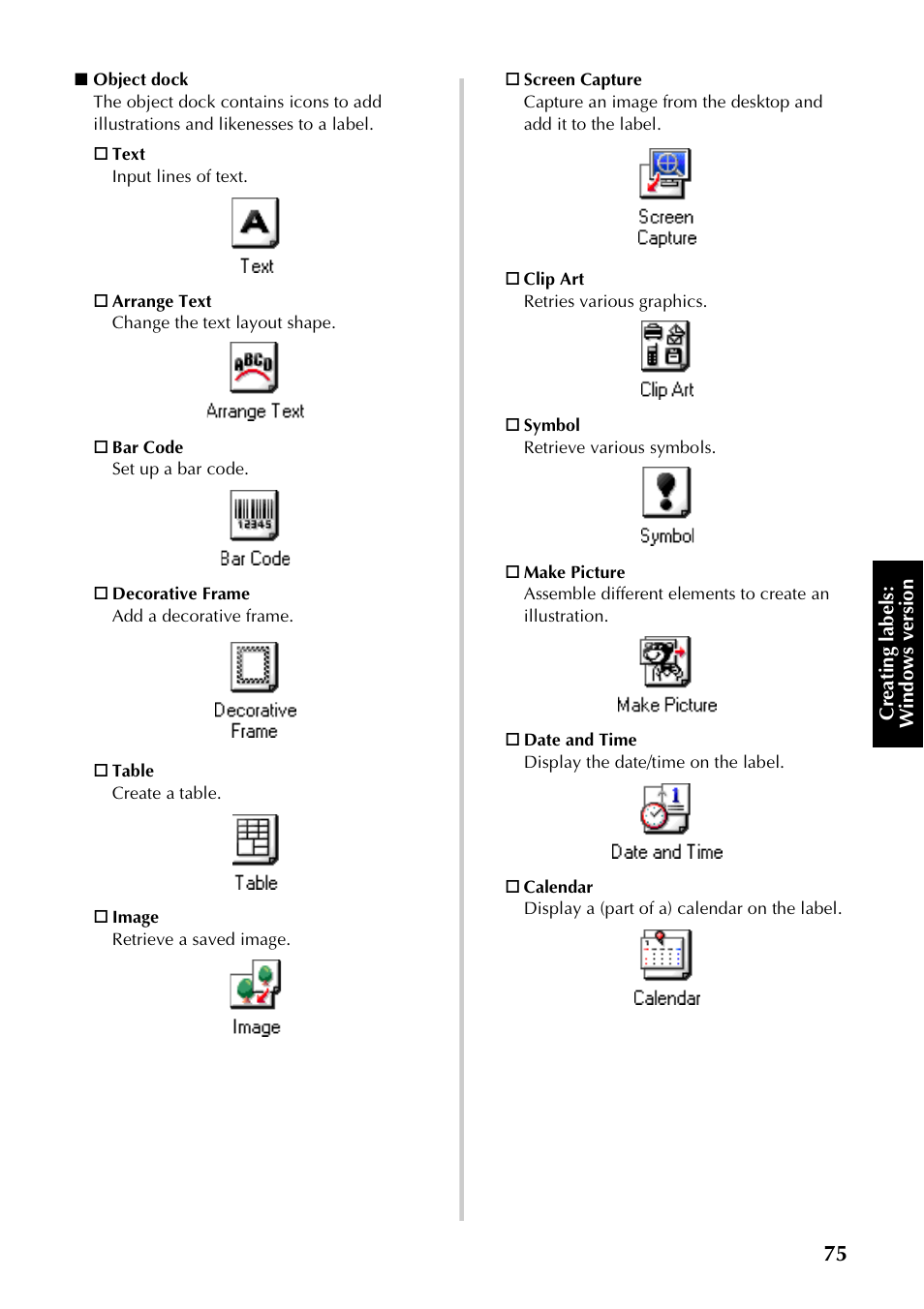 Brother PT-9500PC User Manual | Page 76 / 254