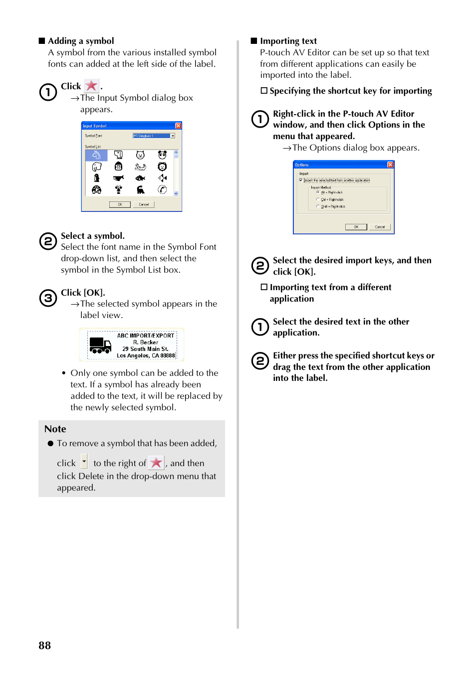 Brother PT-9500PC User Manual | Page 89 / 254