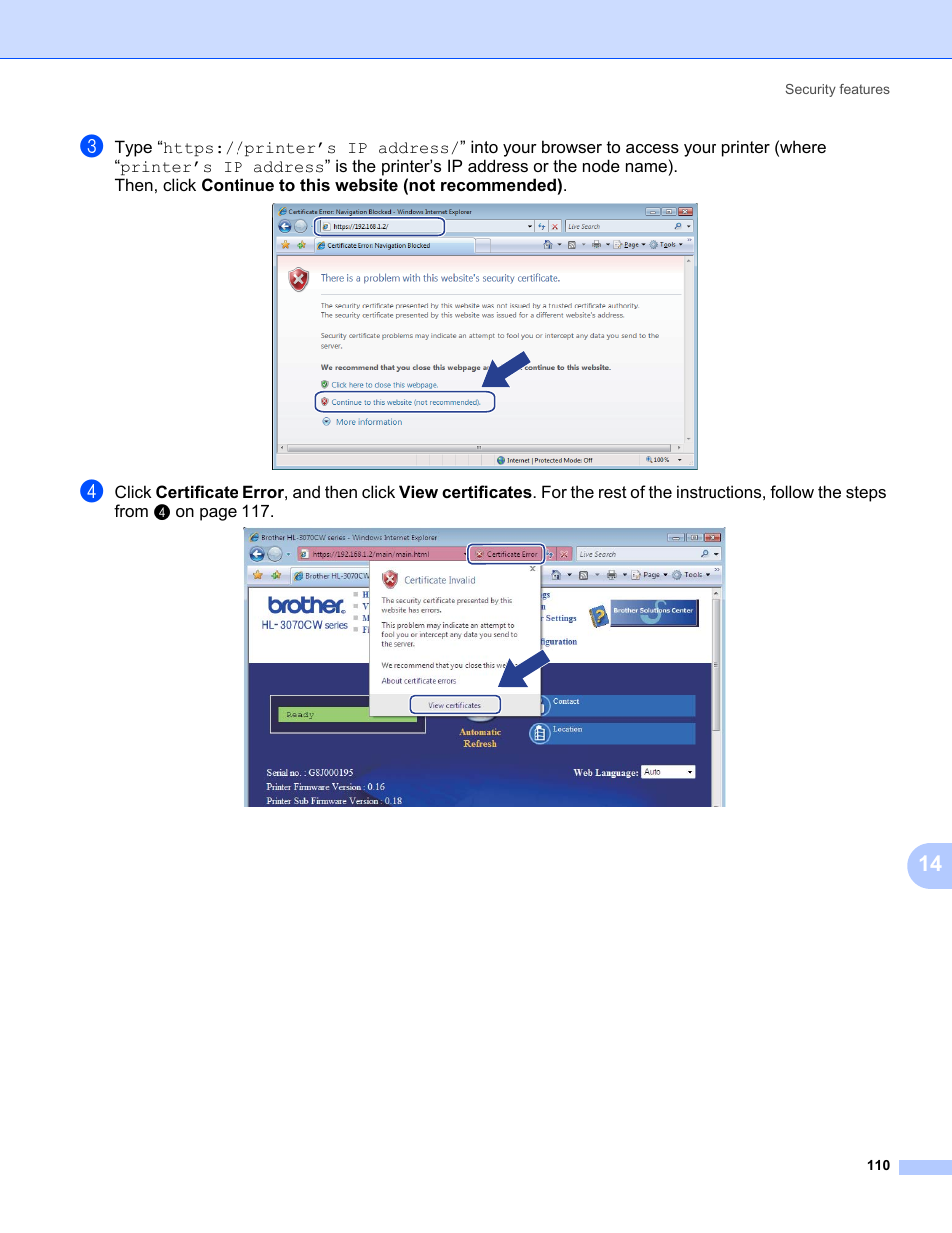 Brother HL 3070CW User Manual | Page 120 / 154