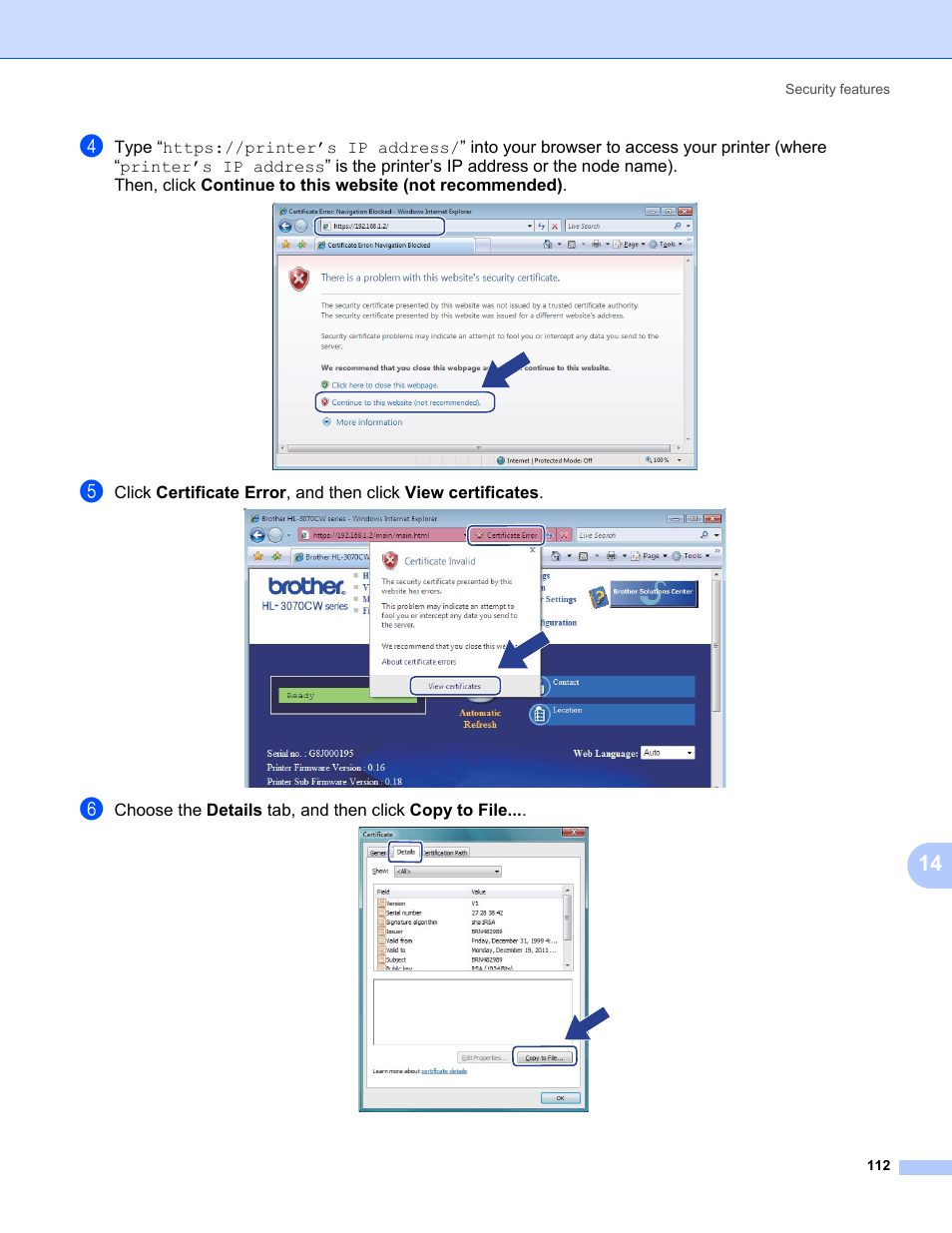 Brother HL 3070CW User Manual | Page 122 / 154