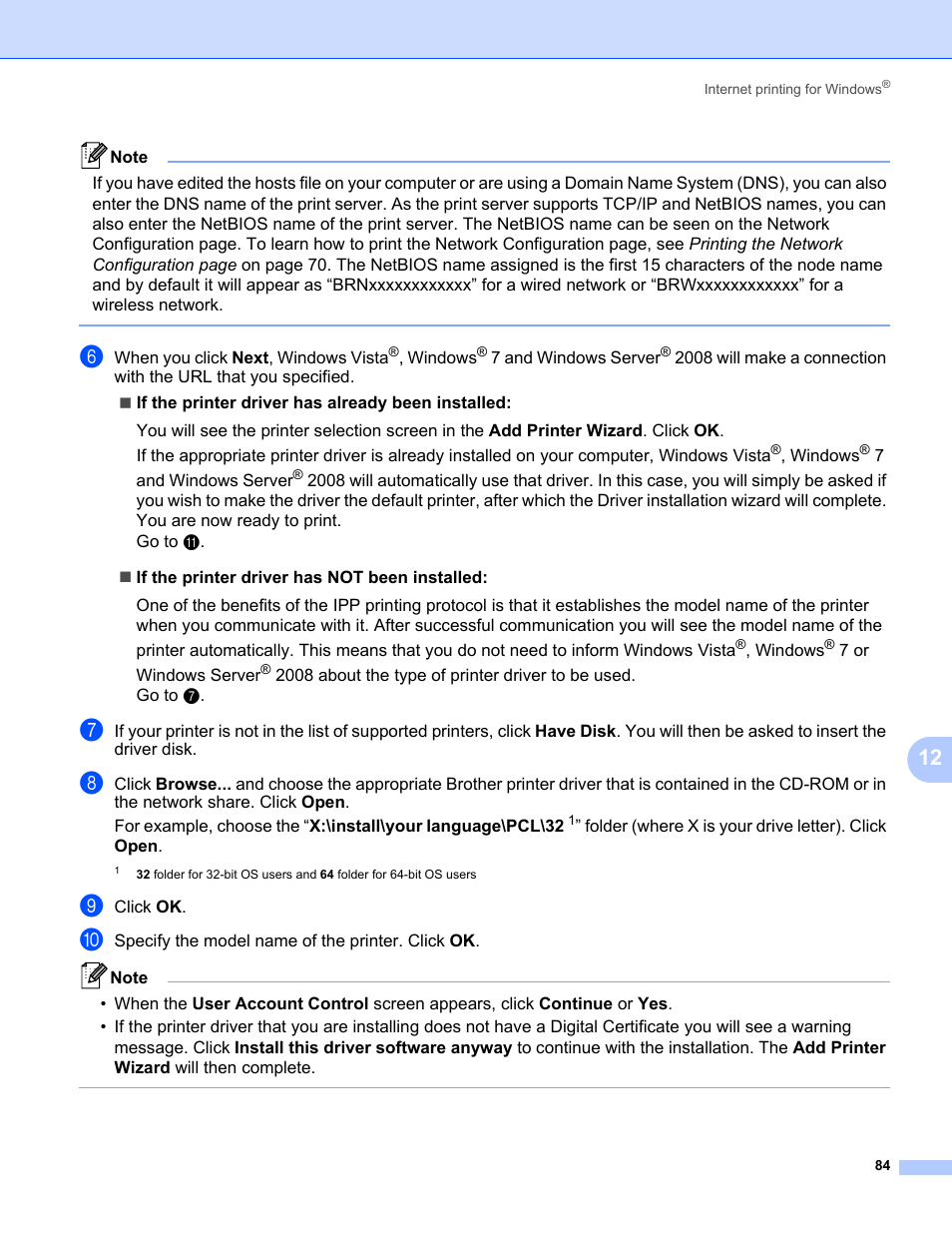 Brother HL 3070CW User Manual | Page 94 / 154