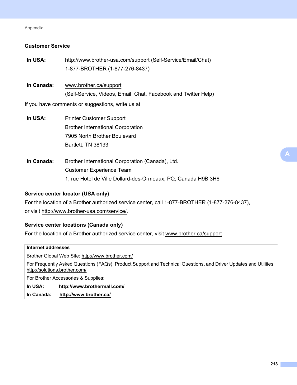 Brother HL-L8350CDWT User Manual | Page 220 / 223