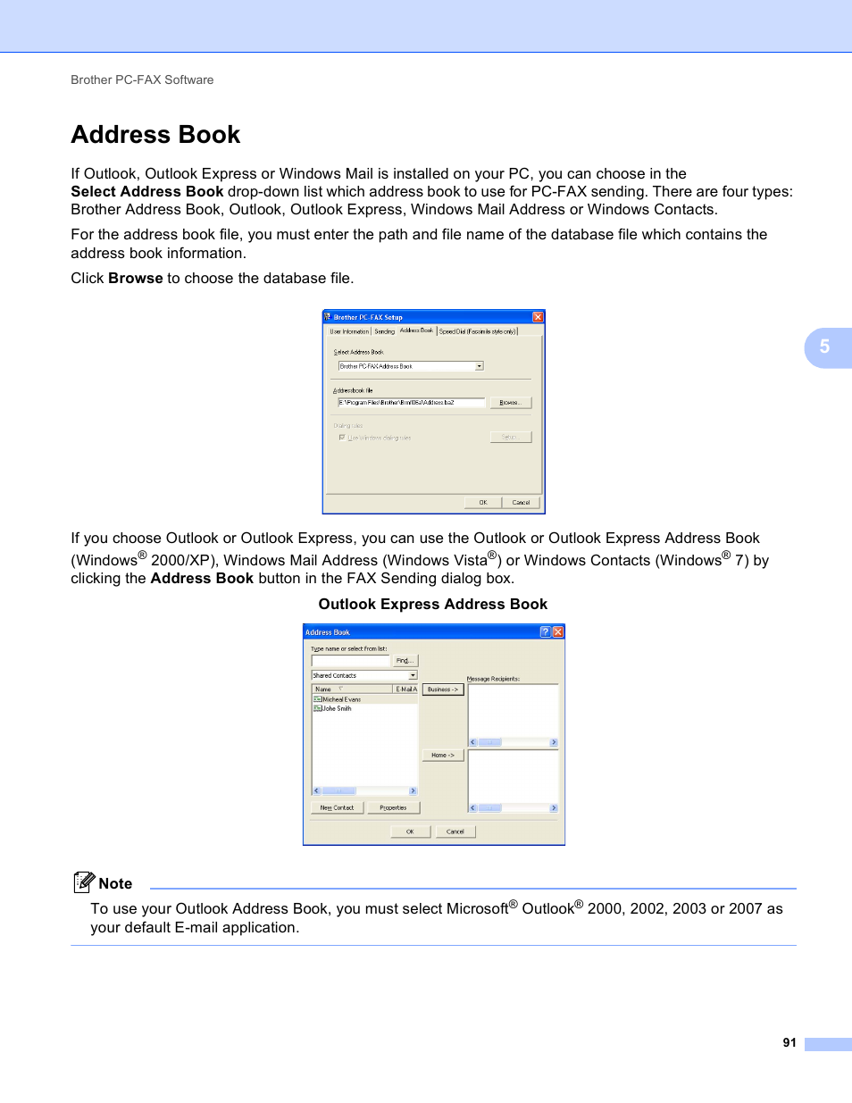 Address book | Brother MFC J6910DW User Manual | Page 98 / 221