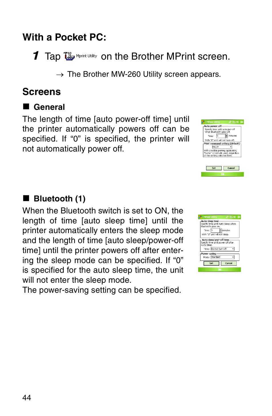 Brother MW-260 User Manual | Page 46 / 48