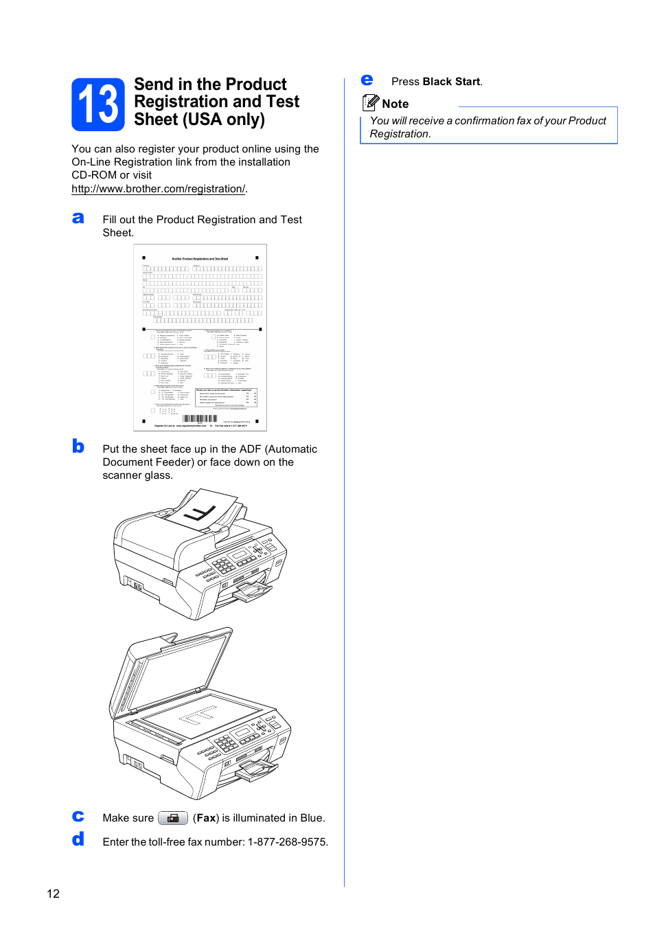 Brother MFC-5490CN User Manual | Page 12 / 34