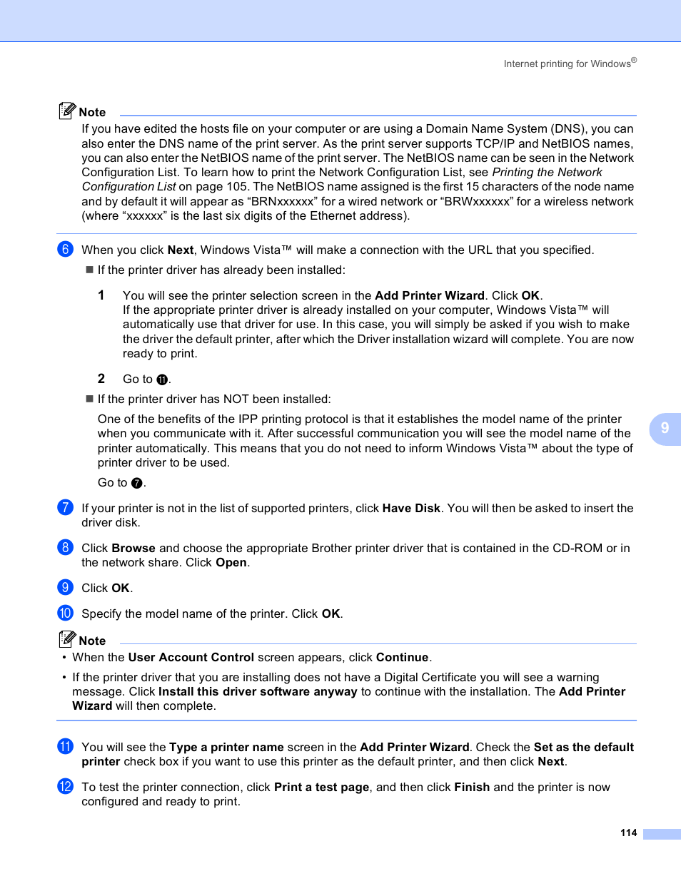 Brother MFC 9840CDW User Manual | Page 124 / 204