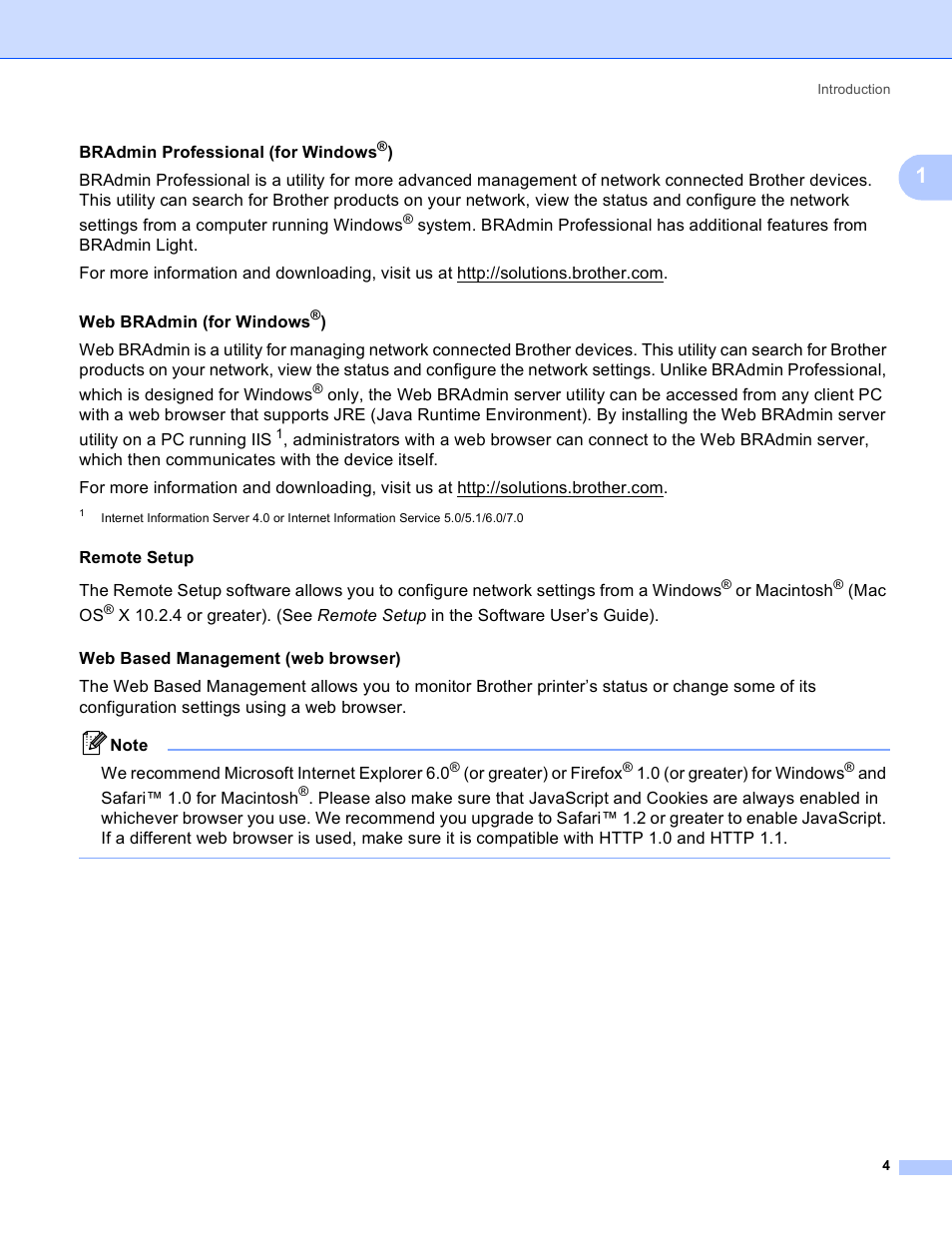 Brother MFC 9840CDW User Manual | Page 14 / 204