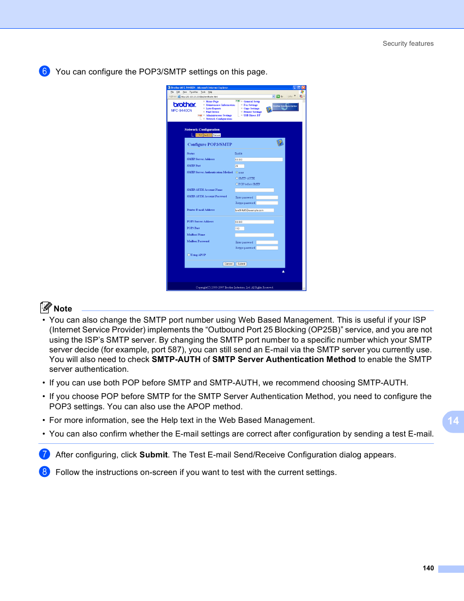 Brother MFC 9840CDW User Manual | Page 150 / 204