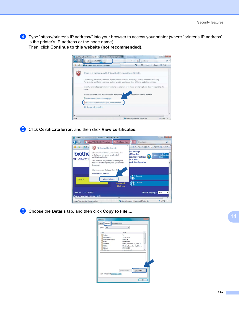 Brother MFC 9840CDW User Manual | Page 157 / 204