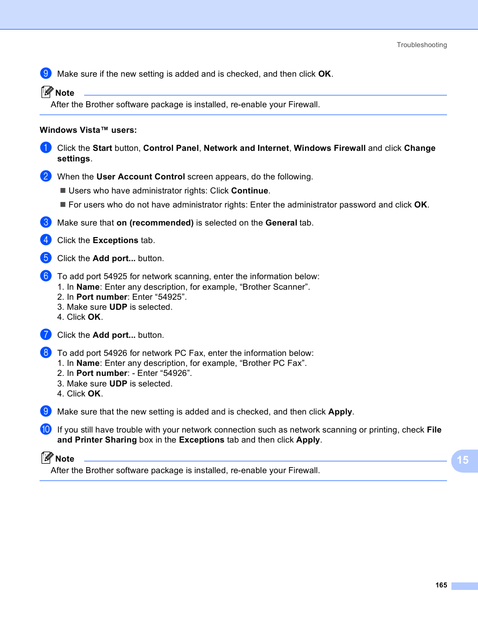Brother MFC 9840CDW User Manual | Page 175 / 204