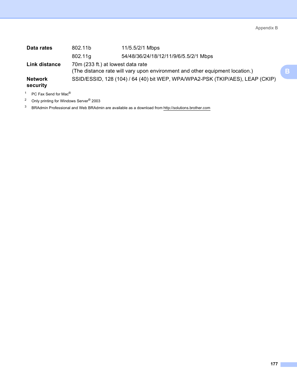 Brother MFC 9840CDW User Manual | Page 187 / 204