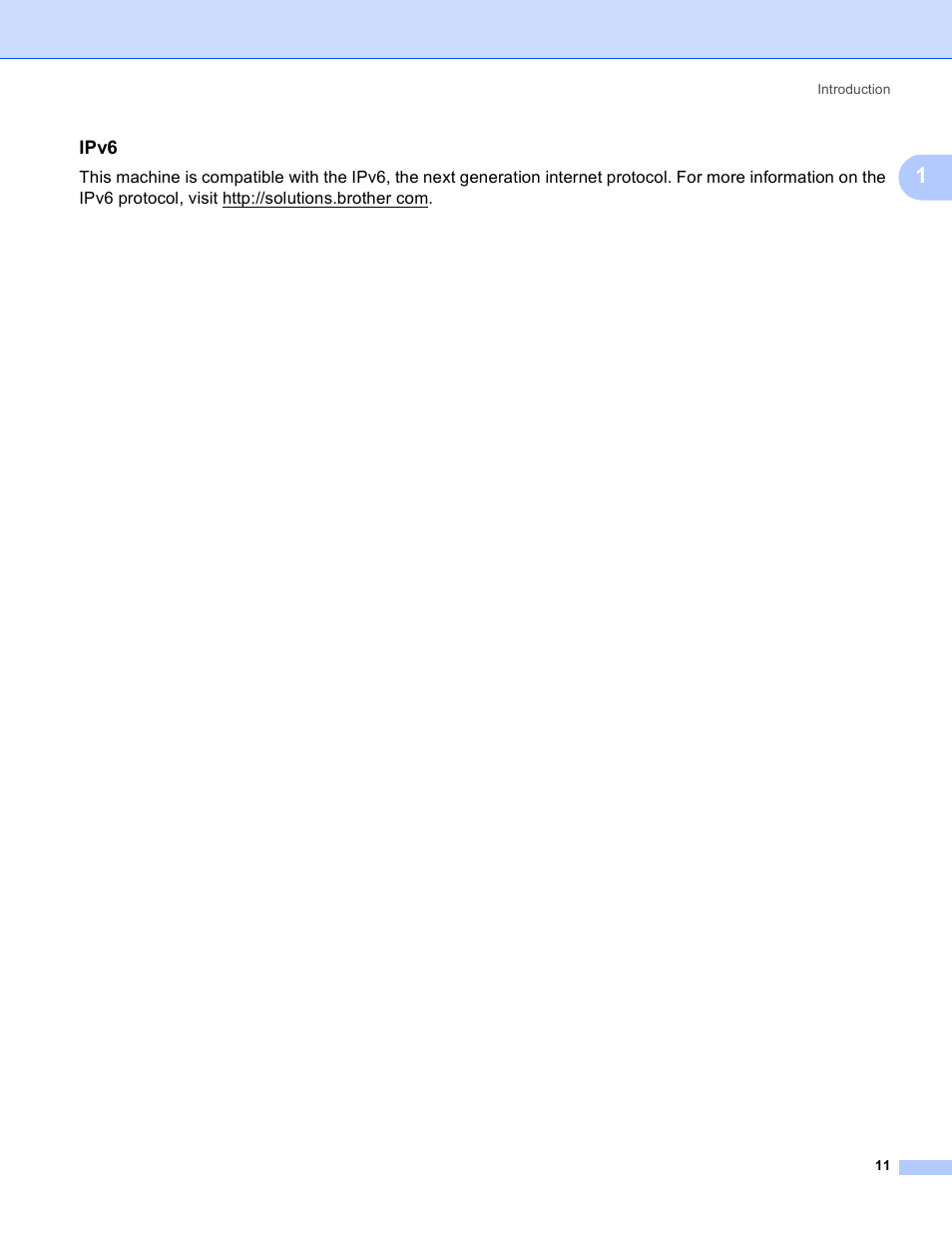 Ipv6 | Brother MFC 9840CDW User Manual | Page 21 / 204