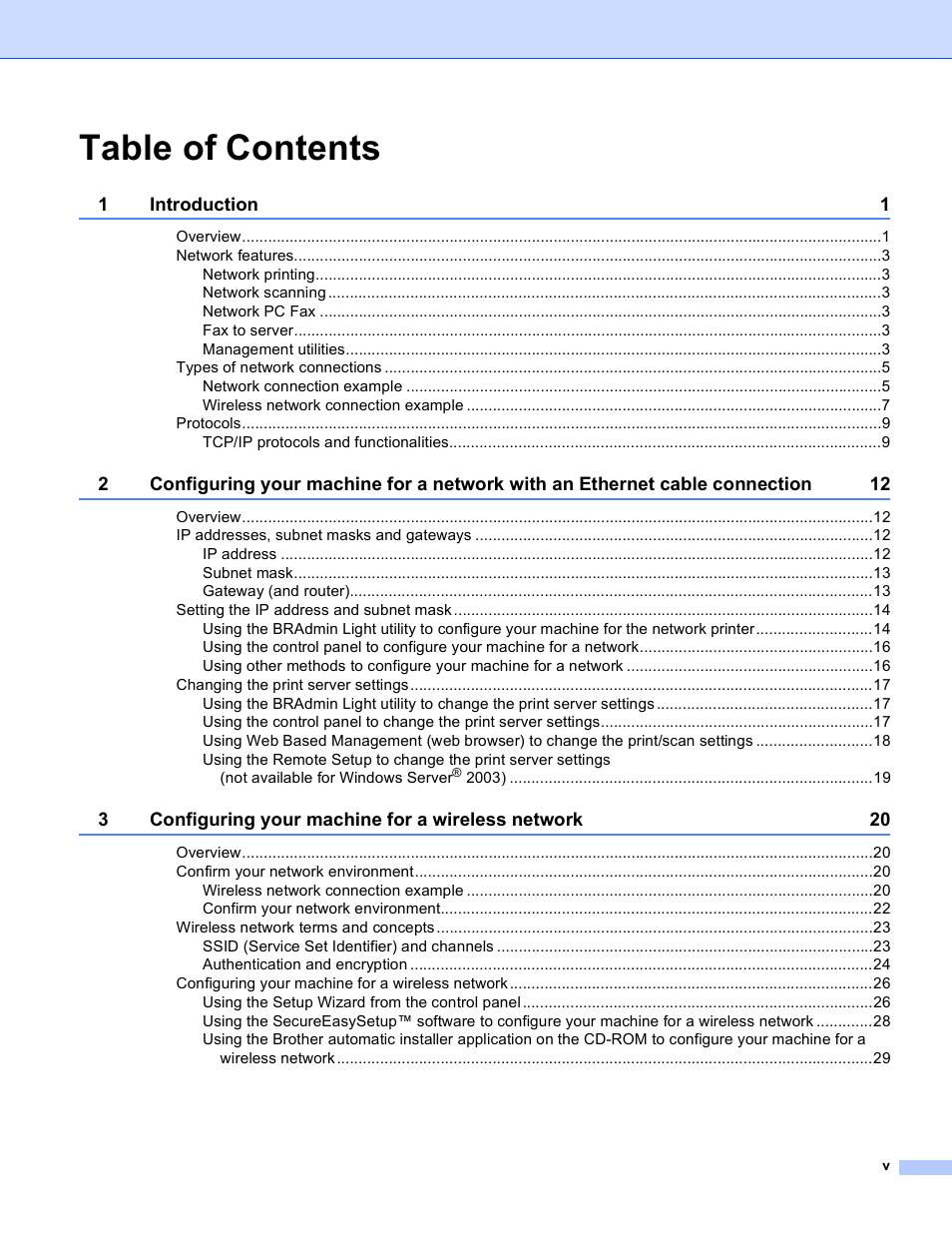 Brother MFC 9840CDW User Manual | Page 6 / 204