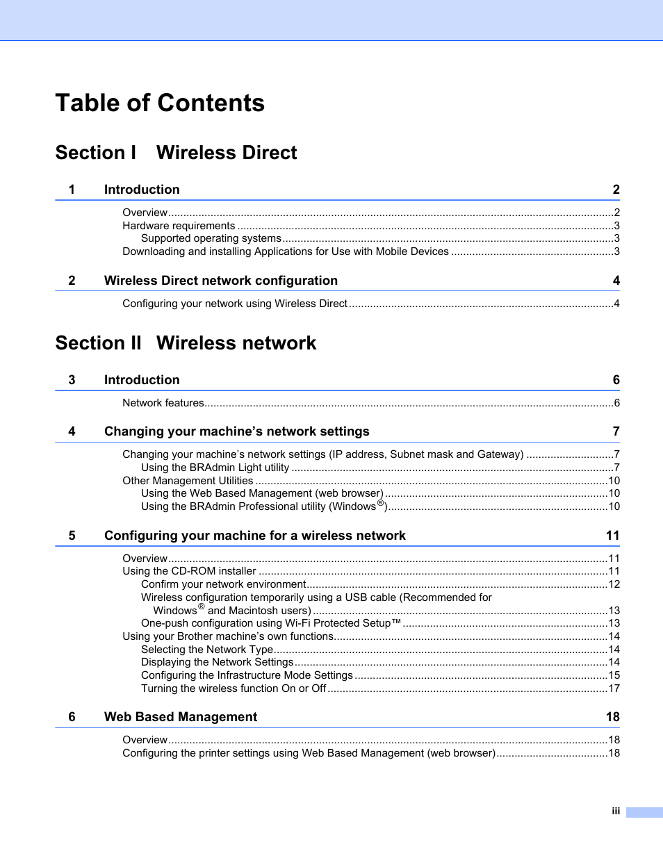 Brother PT-E550W User Manual | Page 4 / 58