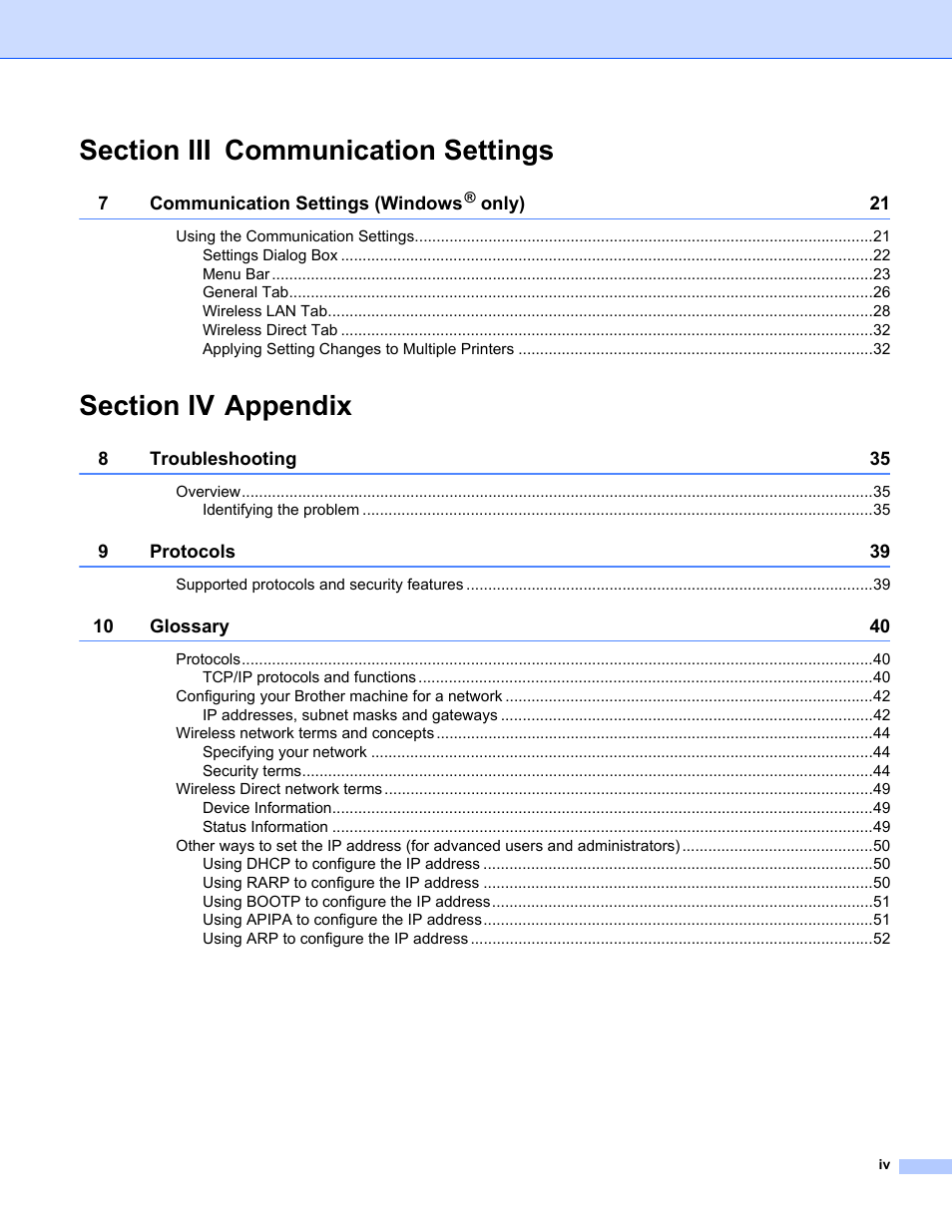 Brother PT-E550W User Manual | Page 5 / 58