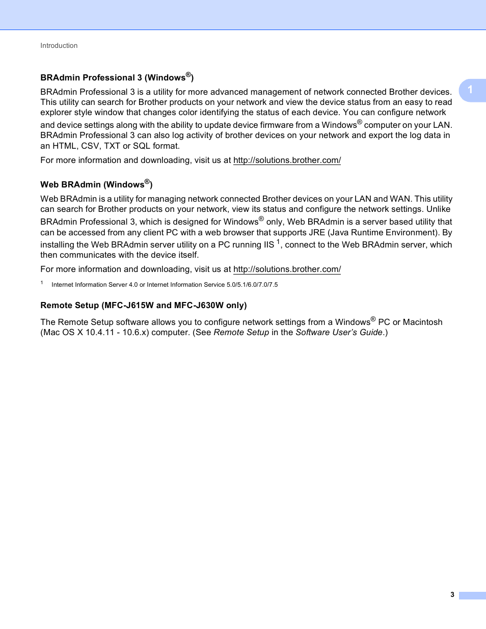 Brother MFC-J410W User Manual | Page 10 / 122