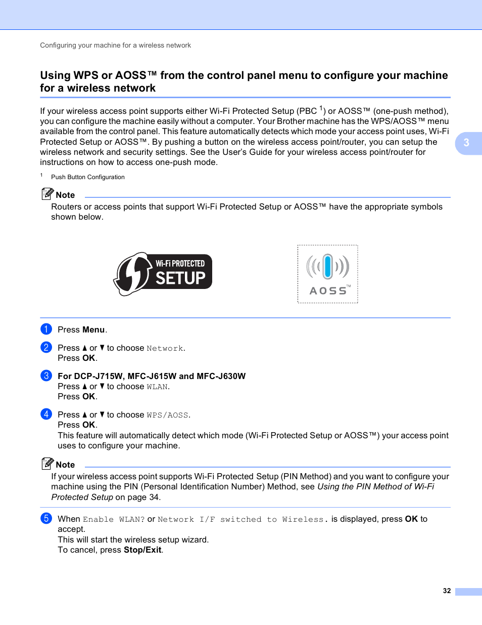 Network | Brother MFC-J410W User Manual | Page 39 / 122