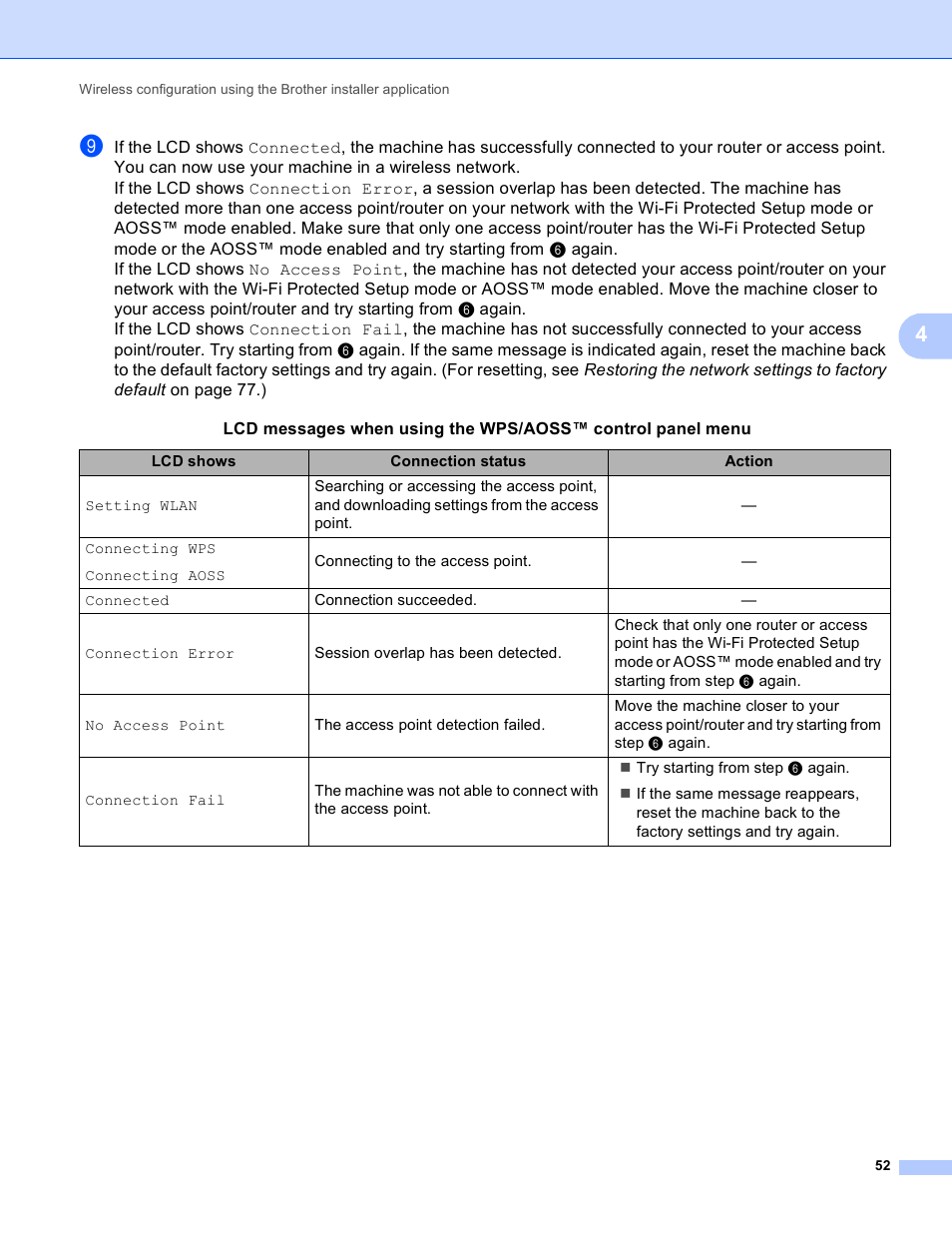 Brother MFC-J410W User Manual | Page 59 / 122