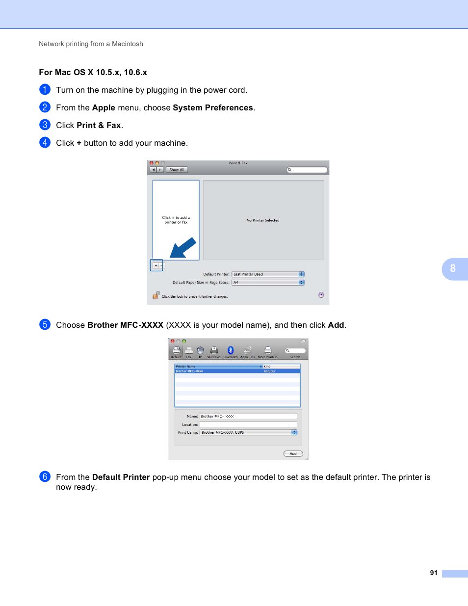 Brother MFC-J410W User Manual | Page 98 / 122