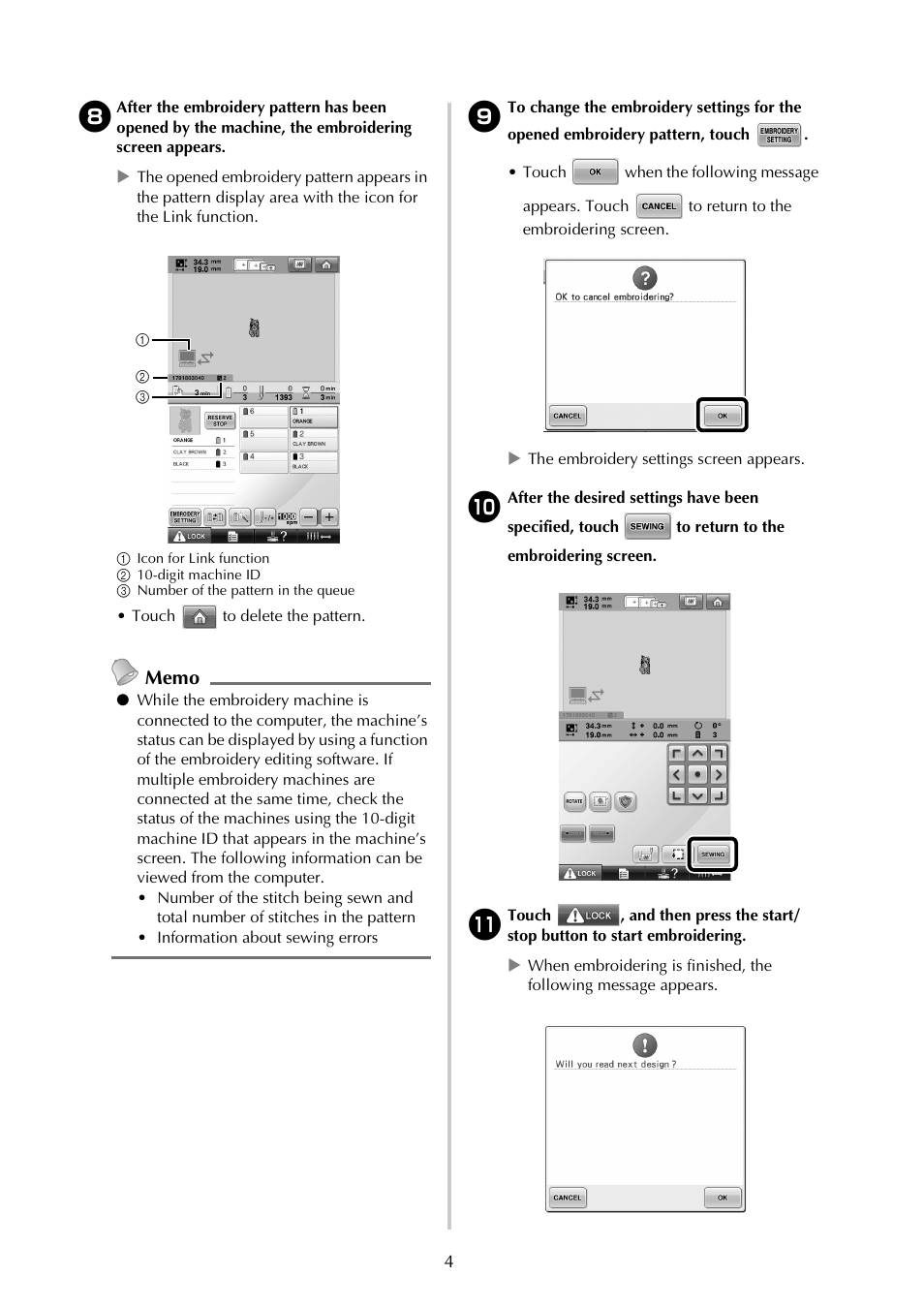 Brother PR-650 650C User Manual | Page 4 / 8